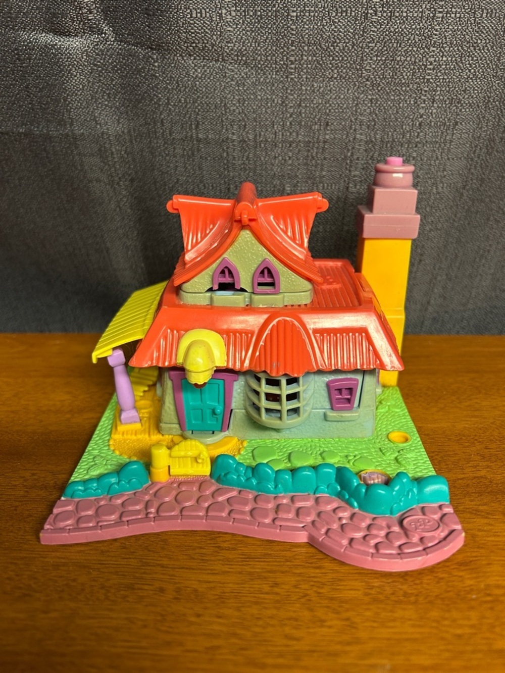 VINTAGE 1994 Polly Pocket Light Up Kitty House Animal Wonderland Collection - Picture 2 of 10